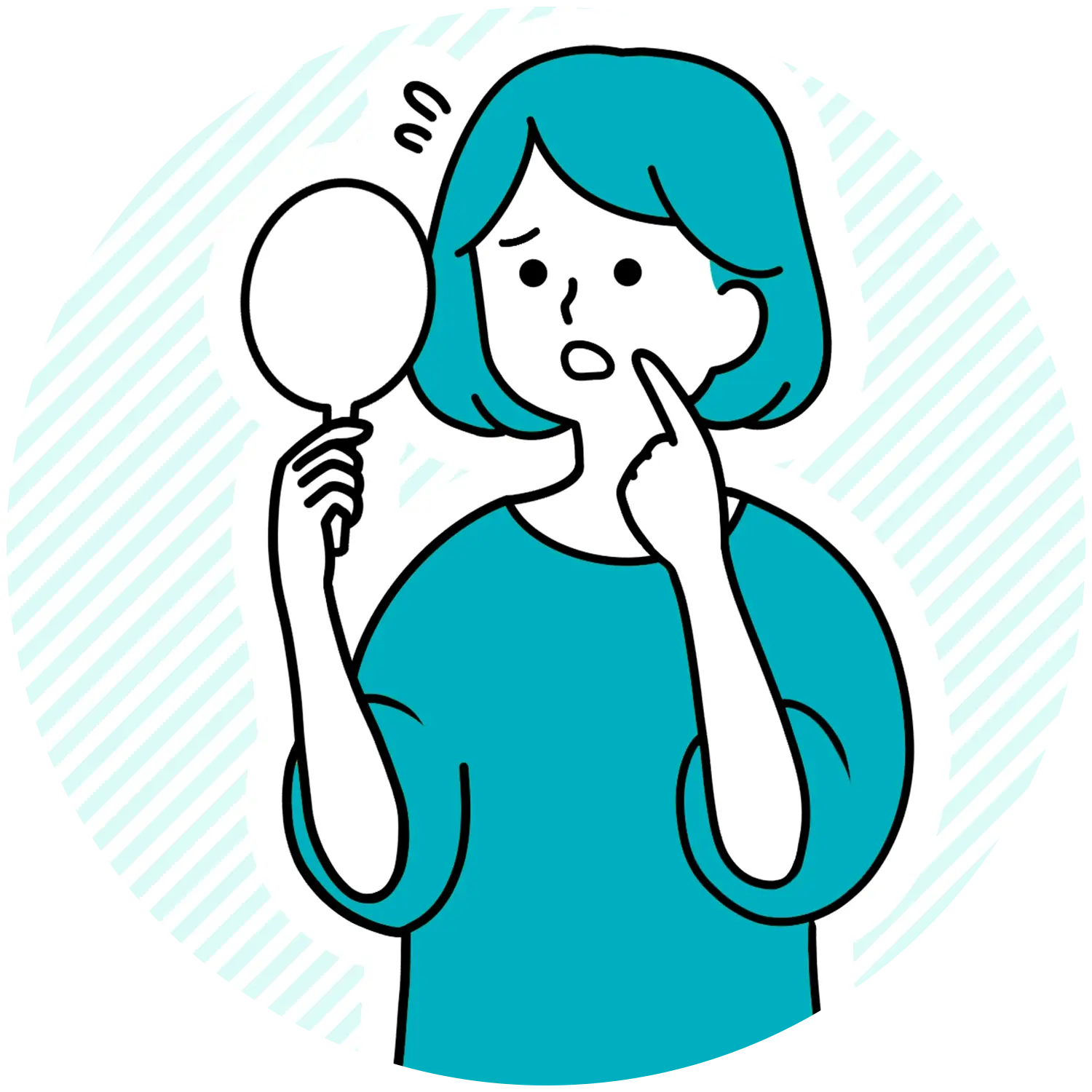 顎関節症イラスト