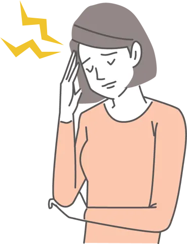 頭痛イラスト