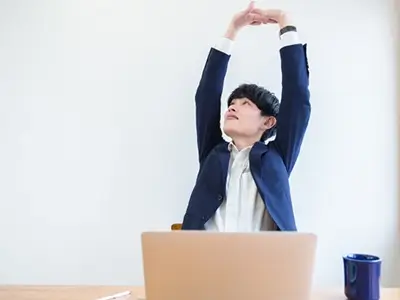 背中の痛み改善イメージ